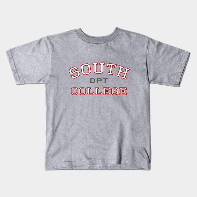 South DPT Design 1 Kids T-Shirt by sycamoreapparel